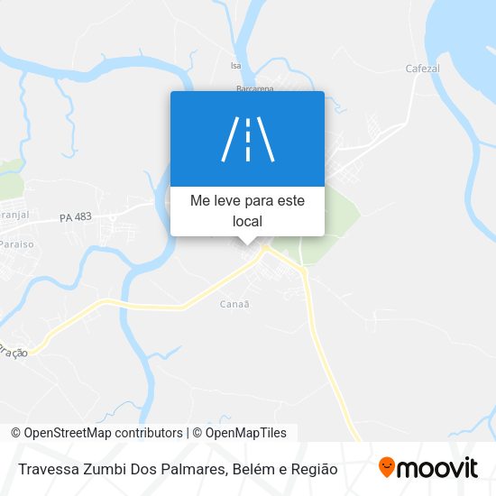 Travessa Zumbi Dos Palmares mapa