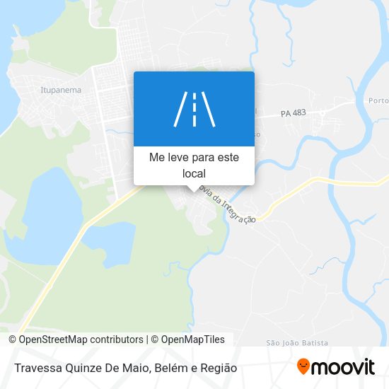Travessa Quinze De Maio mapa