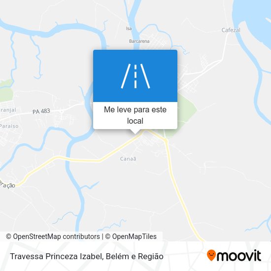 Travessa Princeza Izabel mapa