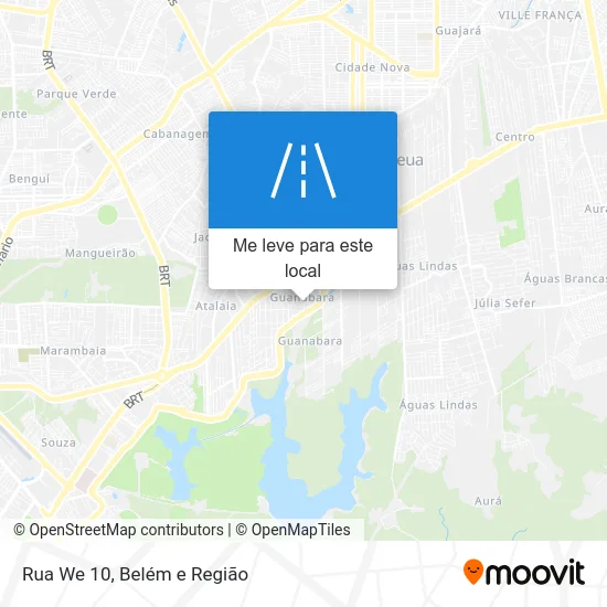Rua We 10 mapa