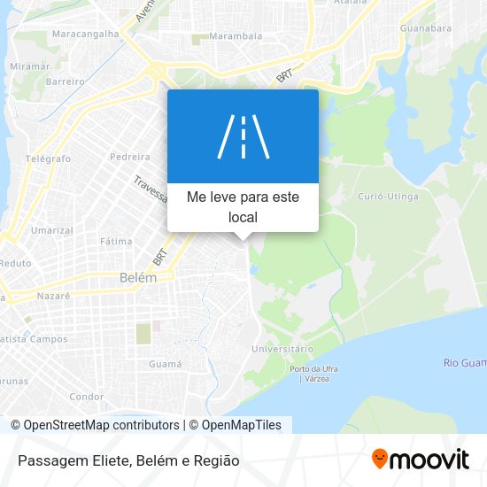 Passagem Eliete mapa
