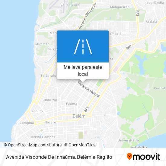 Avenida Visconde De Inhaúma mapa