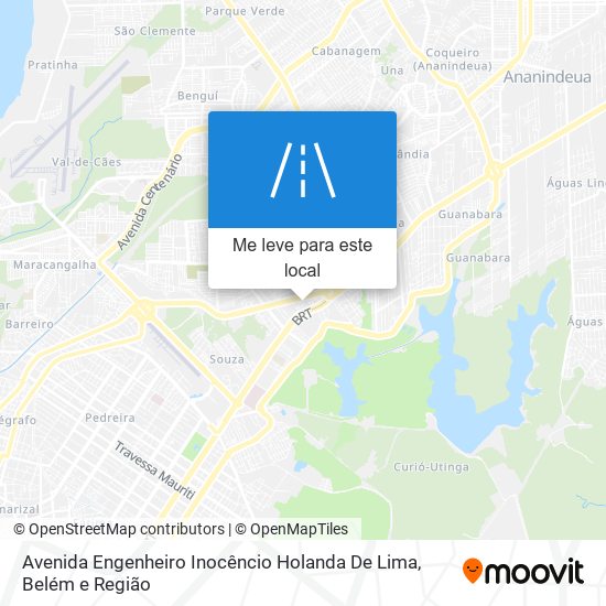 Avenida Engenheiro Inocêncio Holanda De Lima mapa