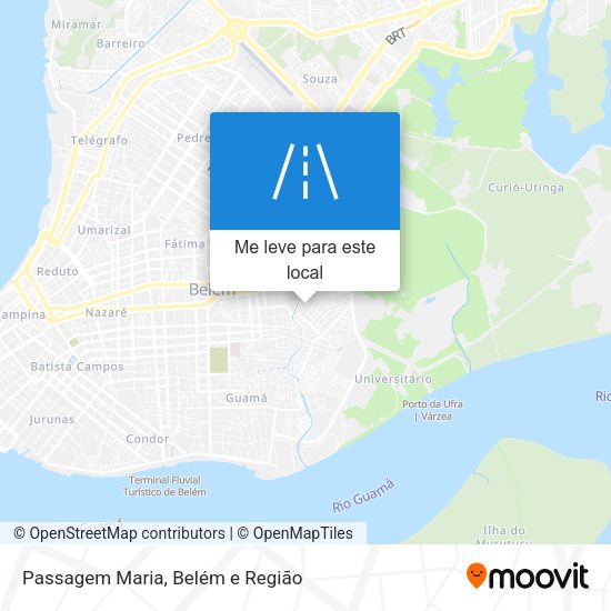 Passagem Maria mapa