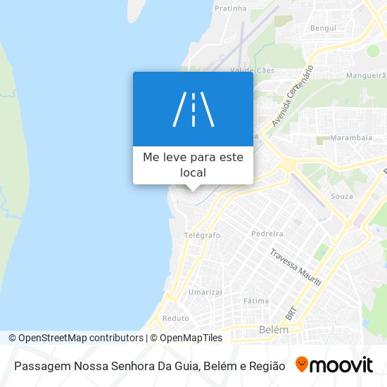 Passagem Nossa Senhora Da Guia mapa