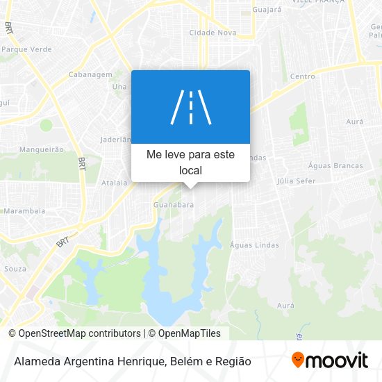 Alameda Argentina Henrique mapa