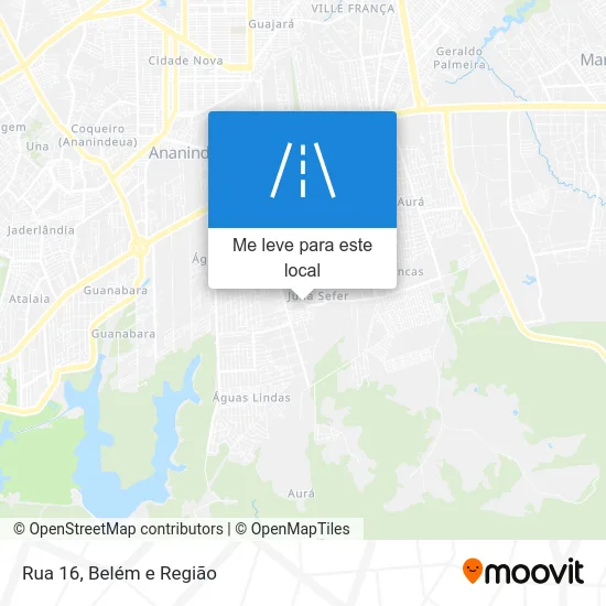 Rua 16 mapa