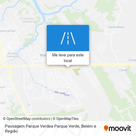 Passagem Parque Verdea Parque Verde mapa