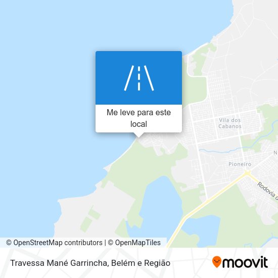 Travessa Mané Garrincha mapa