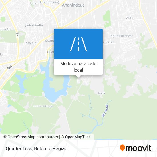 Quadra Três mapa