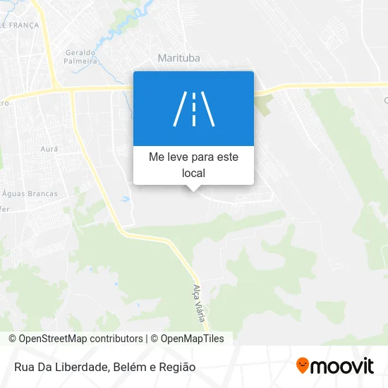 Rua Da Liberdade mapa