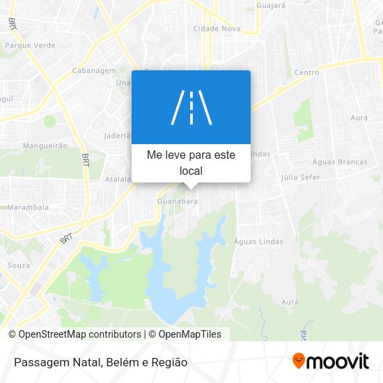 Passagem Natal mapa