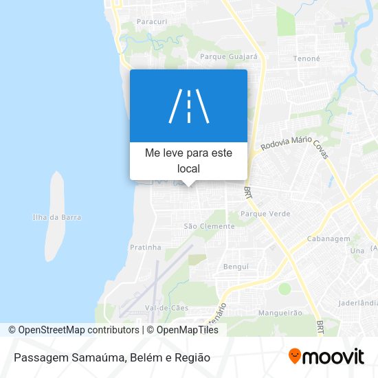 Passagem Samaúma mapa