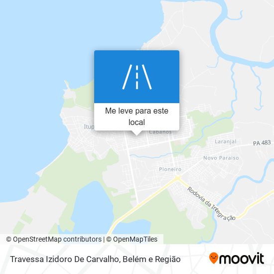 Travessa Izidoro De Carvalho mapa