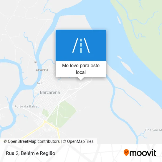 Rua 2 mapa