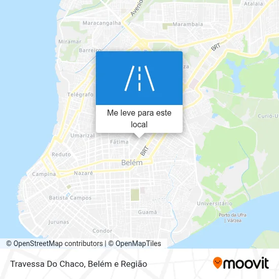 Travessa Do Chaco mapa