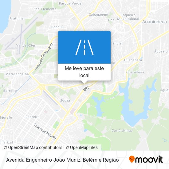 Avenida Engenheiro João Muniz mapa