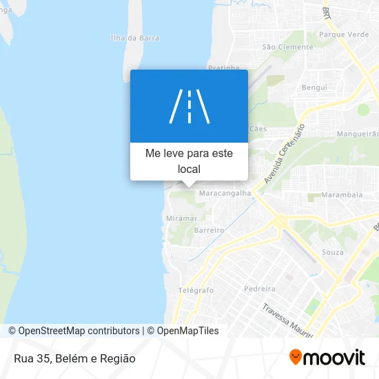Rua 35 mapa