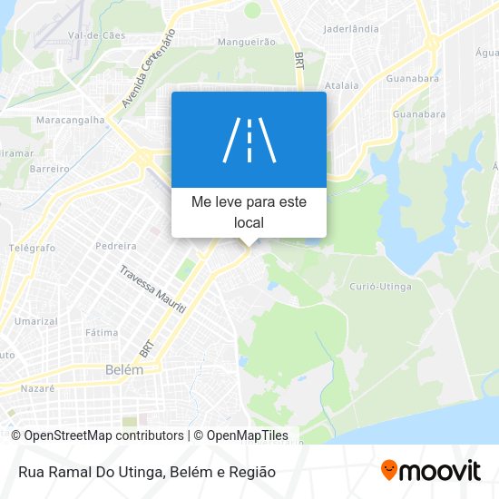 Rua Ramal Do Utinga mapa