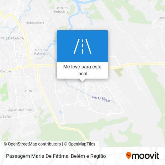 Passagem Maria De Fátima mapa