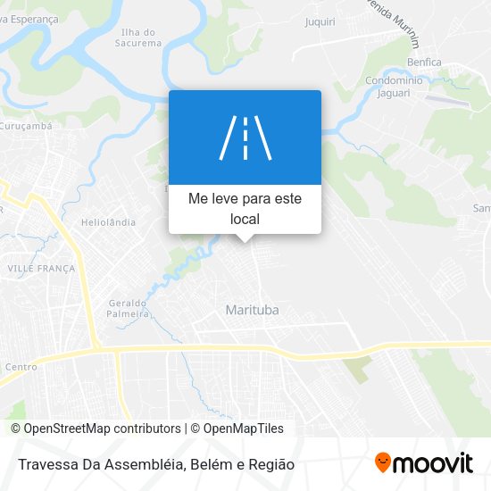 Travessa Da Assembléia mapa