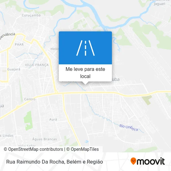 Rua Raimundo Da Rocha mapa