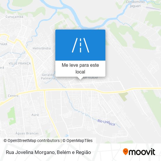 Rua Jovelina Morgano mapa