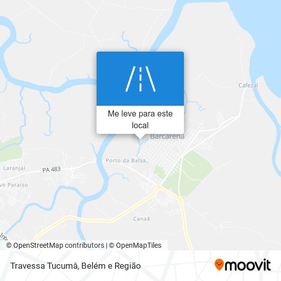 Travessa Tucumâ mapa