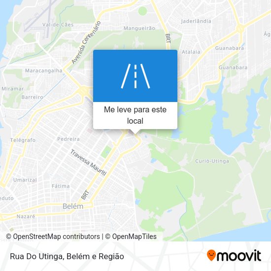 Rua Do Utinga mapa