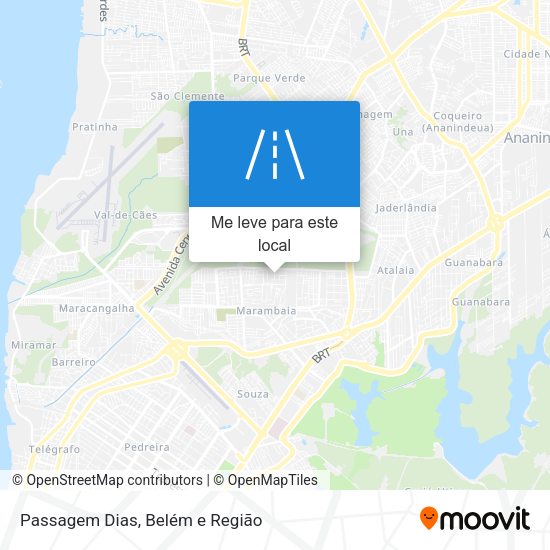 Passagem Dias mapa