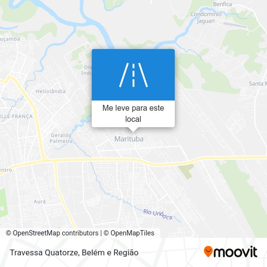 Travessa Quatorze mapa