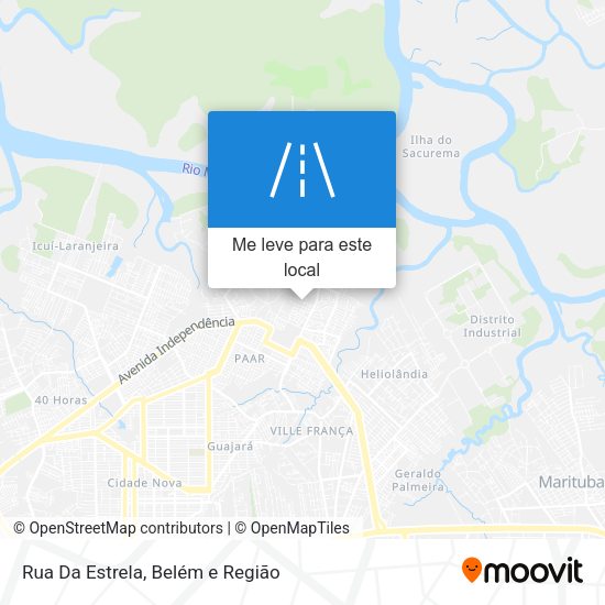 Rua Da Estrela mapa