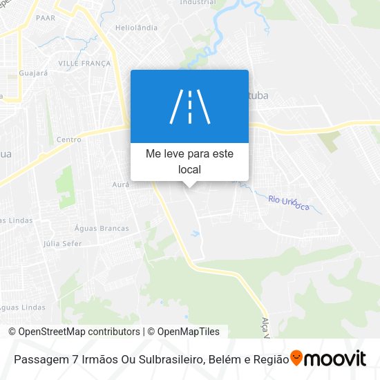 Passagem 7 Irmãos Ou Sulbrasileiro mapa