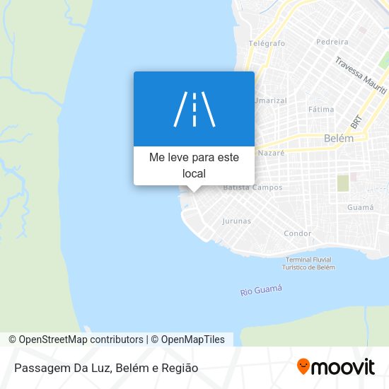 Passagem Da Luz mapa