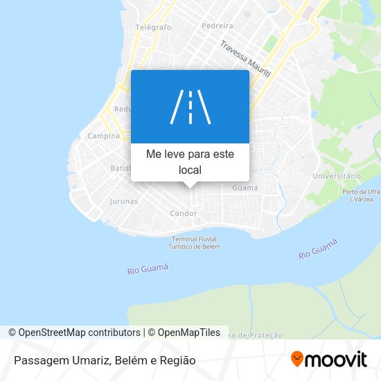 Passagem Umariz mapa