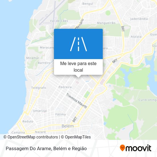 Passagem Do Arame mapa