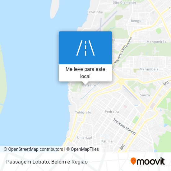 Passagem Lobato mapa