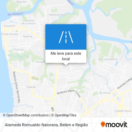 Alameda Romualdo Naiorana mapa