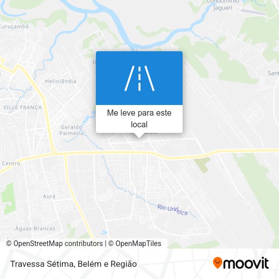 Travessa Sétima mapa