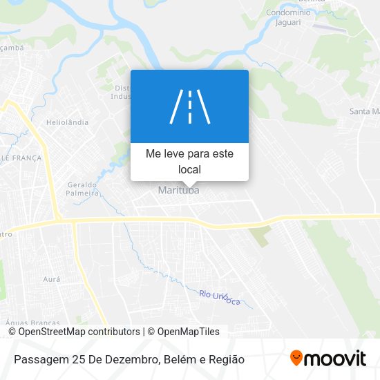 Passagem 25 De Dezembro mapa