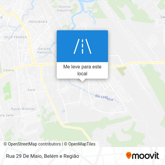 Rua 29 De Maio mapa