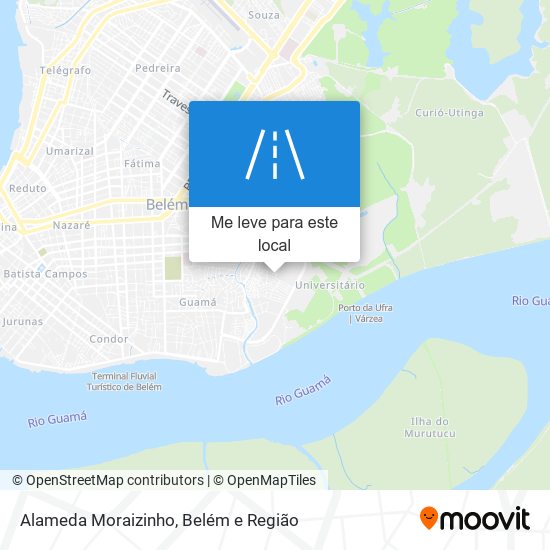 Alameda Moraizinho mapa