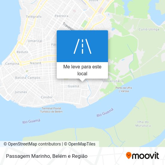 Passagem Marinho mapa