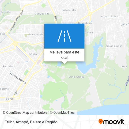 Trilha Amapá mapa