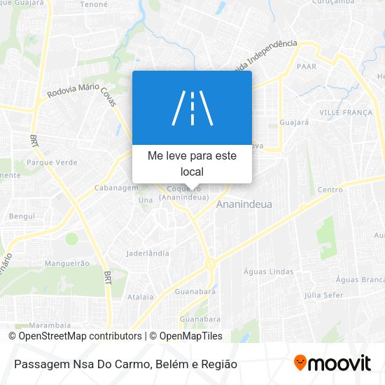 Passagem Nsa Do Carmo mapa