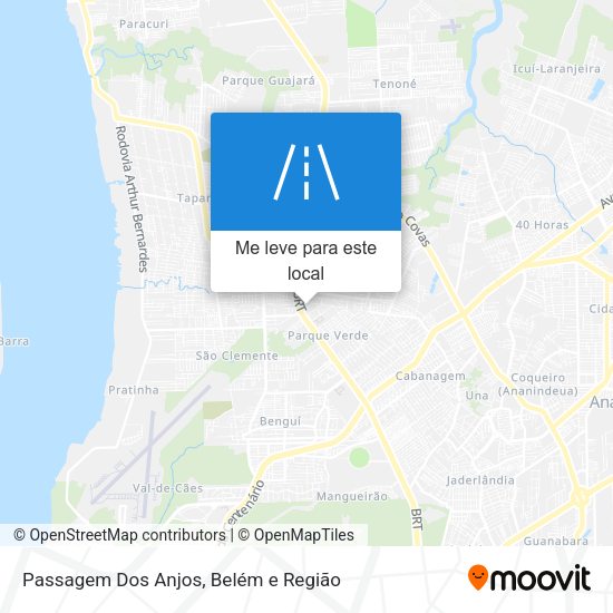 Passagem Dos Anjos mapa