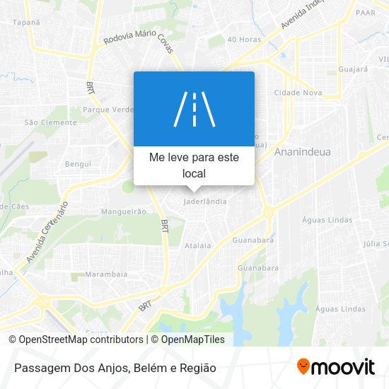 Passagem Dos Anjos mapa