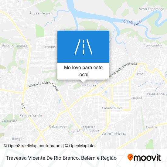 Travessa Vicente De Rio Branco mapa
