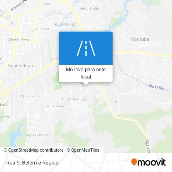 Rua 9 mapa