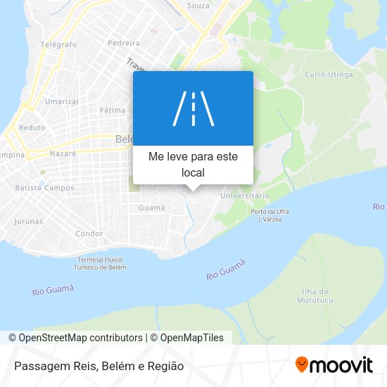 Passagem Reis mapa